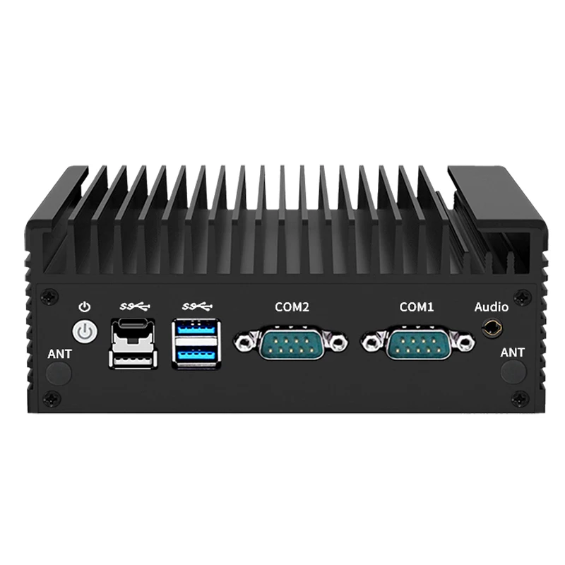 Servidor Firewall sólido 12.a generación Intel N100 N150 Mini PC sin ventilador 2xi226-V 2,5G 2 * COM NVMe 1 * DP 2 * HD computadora de refrigeración eficiente Nuc
