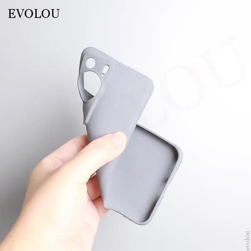 Funda trasera suave para Huawei P60 art, protector de lente de cámara de arte, Silm Matte Standstone, P60 Pro, P50 Pro, P60 - imagen 4