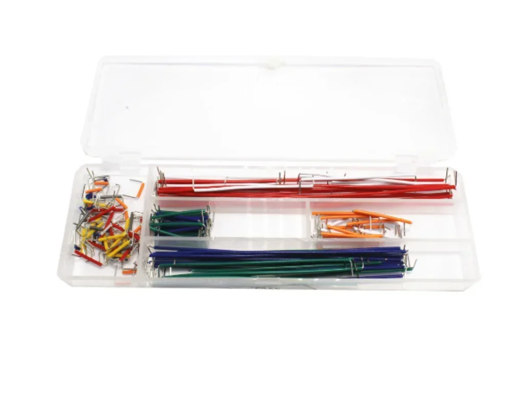 Kit de cables de puente para placa de pruebas sin soldadura, escudo en forma de U, 140 Uds., para Arduino, la mejor calidad - imagen 4