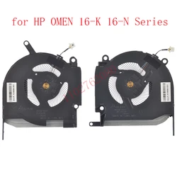 Ventilador de repuesto para portátil HP OMEN 16-K/16-N, CPU y GPU
