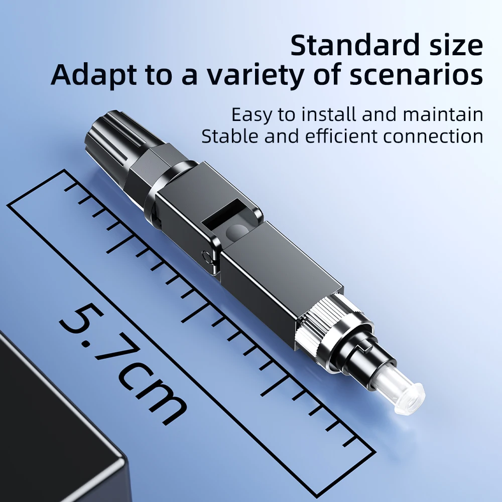 SAIVXIAN 10-100pcsFC-APC FC-UPC Conector rápido Conector rápido de fibra óptica monomodo FC Tipo integrado FTTH - imagen 4