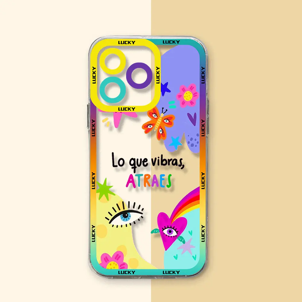 Funda de teléfono de ojo malvado azul de la suerte divertida, funda transparente para iPhone 16, 15, 14, 13, 12, 11, Mini Pro Max, X, XR, XSMax, 7, 8 Plus, SE20 - imagen 5