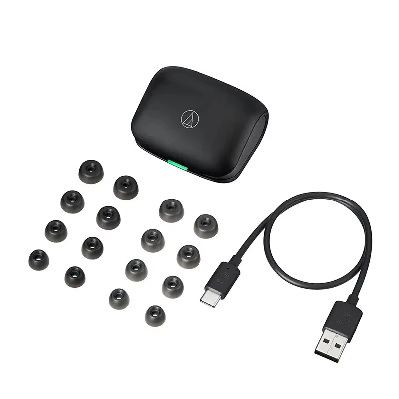 Audio-Technica 100% original ATH-TWX7 auriculares Bluetooth inalámbricos verdaderos cancelación activa de ruido en la oreja larga resistencia Crepúsculo - imagen 5