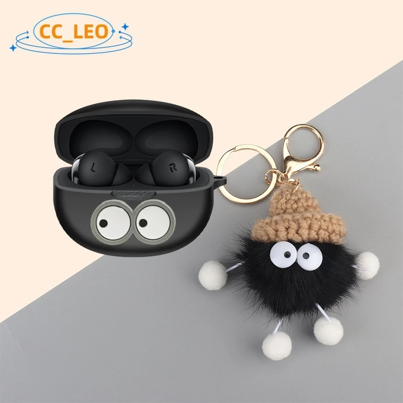 Para OPPO Enco X3 funda de oso de dibujos animados lindo cerdito dinosaurio llavero colgante funda suave de silicona OPPO Enco X3 funda protectora - imagen 4