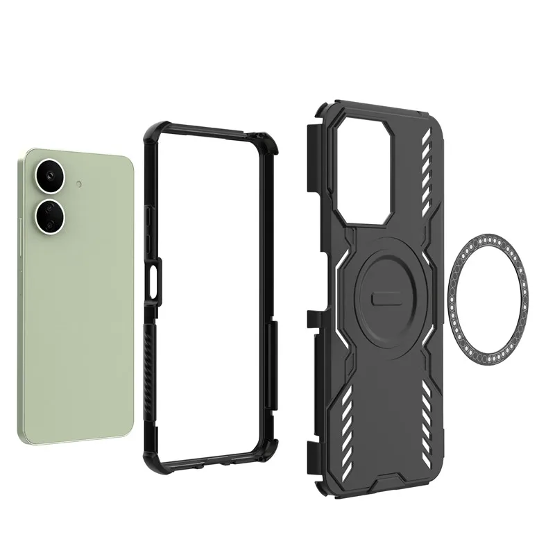 Para Xiaomi Redmi 13C Funda Redmi 13C Funda disipación de calor carga inalámbrica magnética Fundas protectoras para teléfono en Redmi 13C Funda - imagen 4