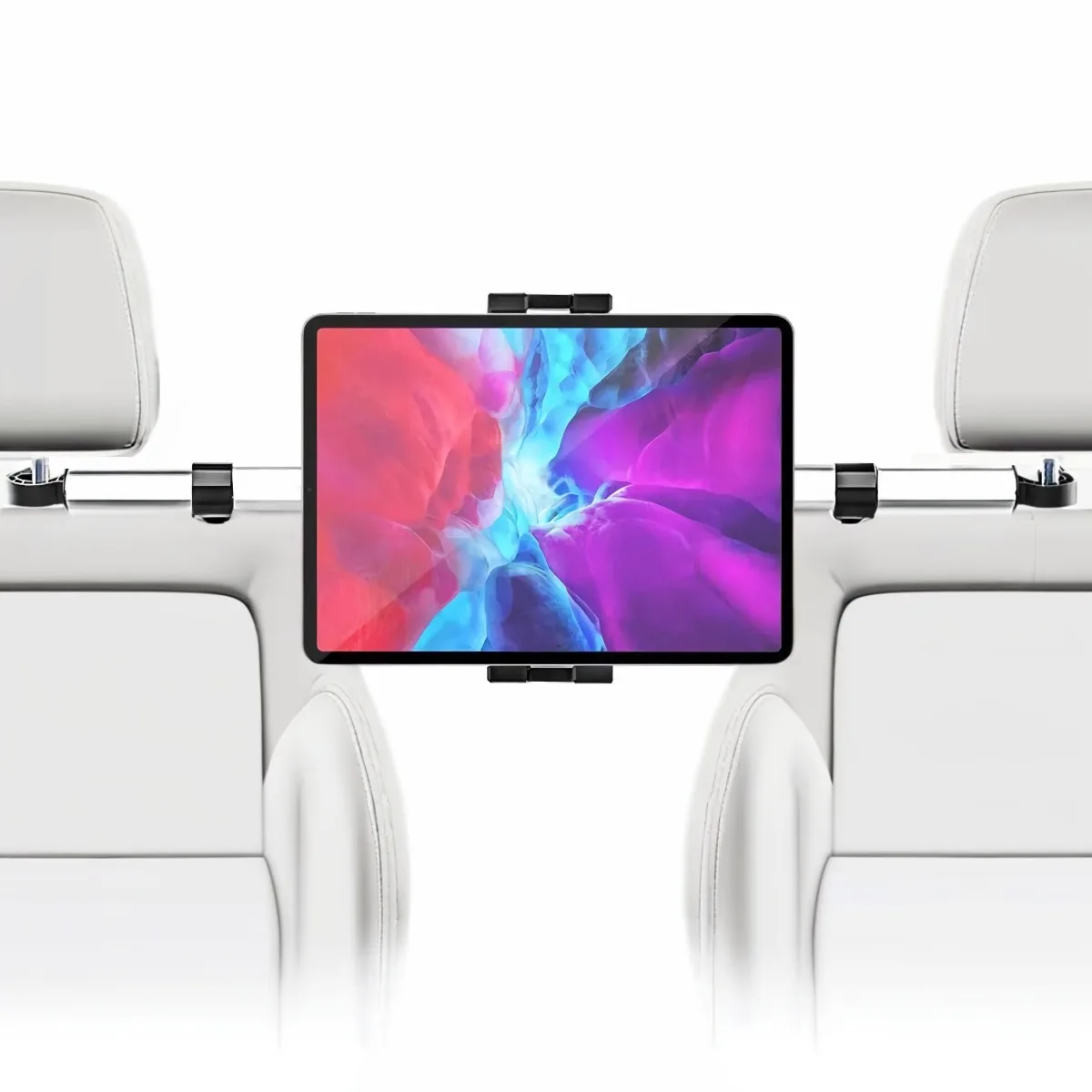 Soporte para tableta y teléfono de viaje por carretera para niños, soporte para reposacabezas del asiento trasero del coche, se adapta a dispositivos de 6-15 "para iPad Air Pro 13 Huawei Xiaomi Teclast