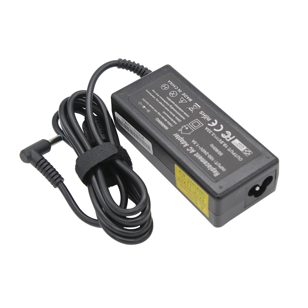 Adaptador de cargador para portátil HP Envy 17-j010us Pavilion 15-j000, 19,5 V, 3.33A, 65W, 4,5x3,0mm, Chromebook 11 G4 G5 EE 14 G3 246 G4 248 - imagen 4