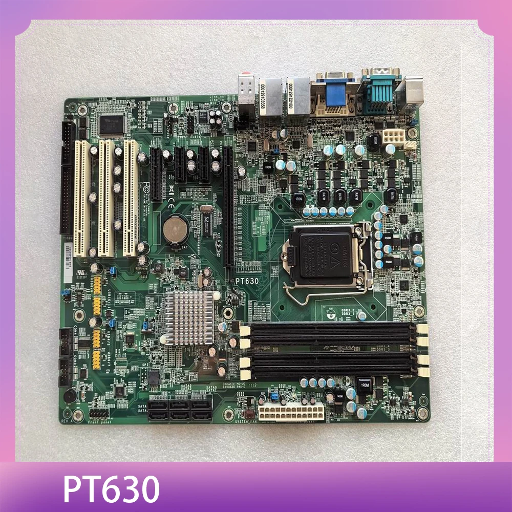 Placa base de computadora industrial de doble puerto LGA 1156 PT630 - imagen 2