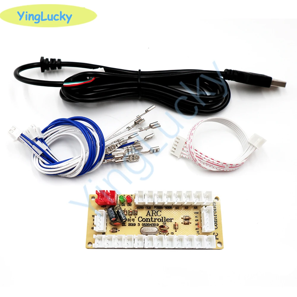 Encoder USB Joystick Arcade DIY – Compatible PC PS3 PS2 Raspberry - imagen 5