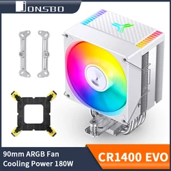 JONSBO CR1400 EVO Enfriador CPU Tower 4 Heatpipes ARGB PWM