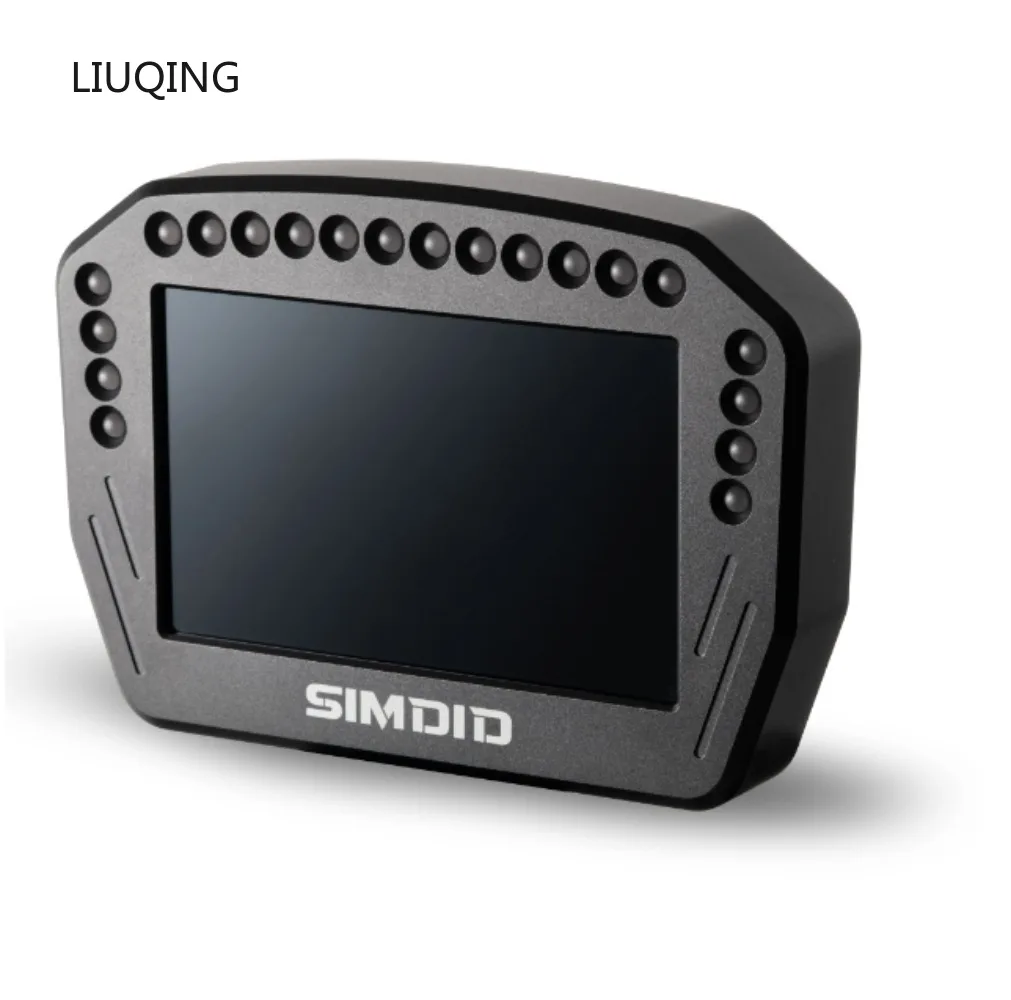 Tablero de carreras DV480/DH480 PRO Dashboard Sim Racing Dash Display con pantalla de 5 "y LED RGB de 16-18 para Simagic Fanatec MOZA - imagen 3