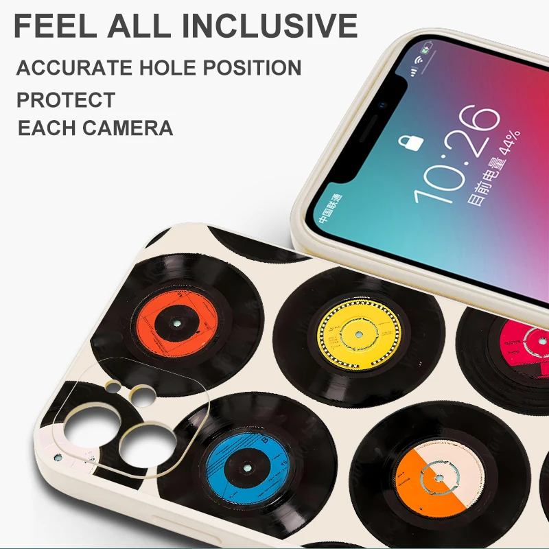 Funda divertida con discos musicales para Xiaomi Mi 13 10T 11T 12T Pro 11 12 Lite, funda suave - imagen 3