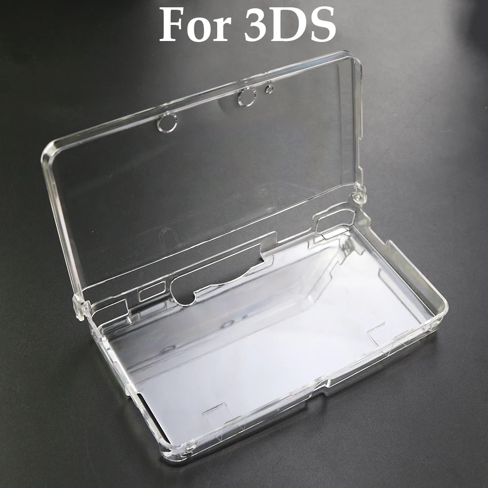 YUXI-funda protectora de cristal duro transparente, Protector de piel para nuevo 3DS XL LL GBA SP PSP GO 2DS 3DS XL NDSL NDSi XL, 1 ud. - imagen 4