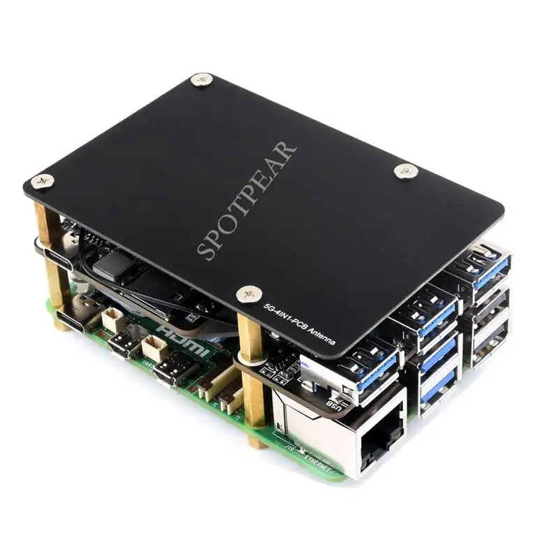 Raspberry Pi 5 PCIe a M.2 4G/5G USB 3,2 HUB para SIMCom Quectel 4G/5G módulos - imagen 4