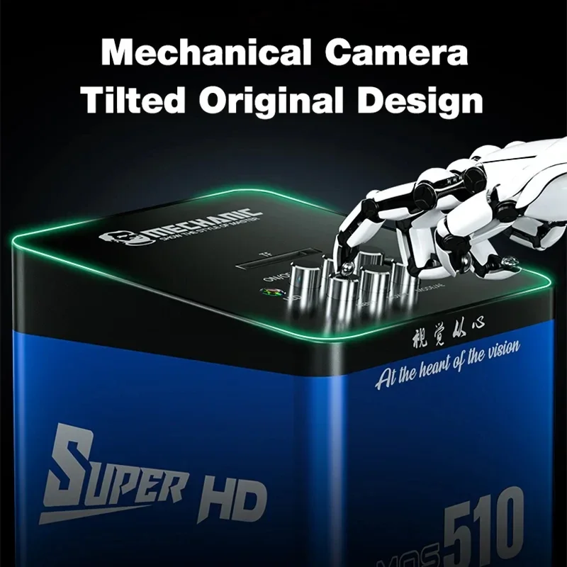 Cámara de microscopio Industrial IMX 307/415/678 Sony, Sensor 4K HD, para reparación de soldadura PCB, imagen de resolución Ultra alta, nuevo mecánico - imagen 5