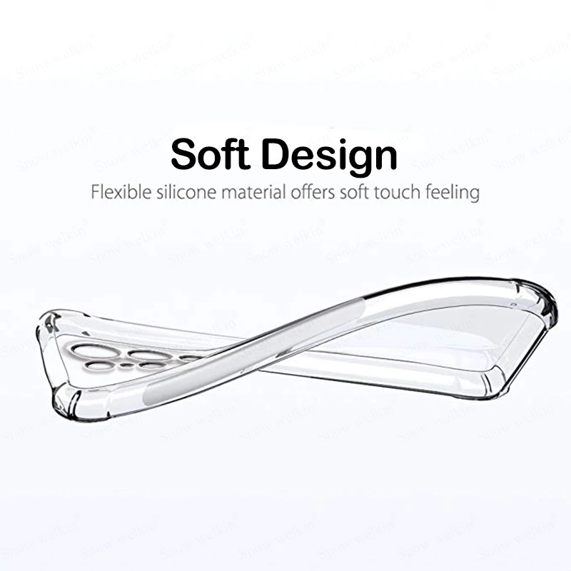 Funda de protección completa con amortiguador de Airbags para Samsung Galaxy S25 S24 S23 S22 S21 Ultra Plus FE Edge, funda trasera suave de TPU a prueba de golpes - imagen 5