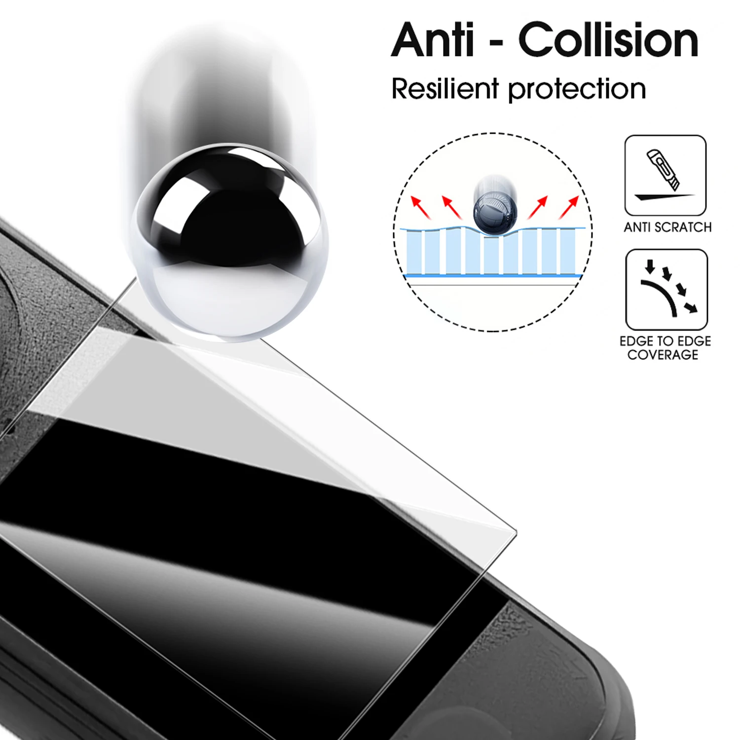 Protector de pantalla de vidrio templado para cámara Insta360 X4, películas protectoras de pantalla de vidrio para accesorios Insta360 X4 Air, 1-5 uds. - imagen 3