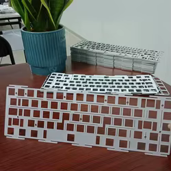 Placa Aluminio Graystudio Space65 R3 Hot Swap para Teclado Mecánico Personalizado