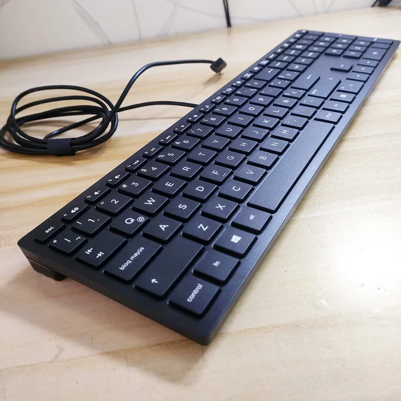 Kit de teclado y ratón de diseño latino TPC-C003K TPC-C002M para HP 310 teclado con cable USB ratón combo portátil de escritorio universal - imagen 2