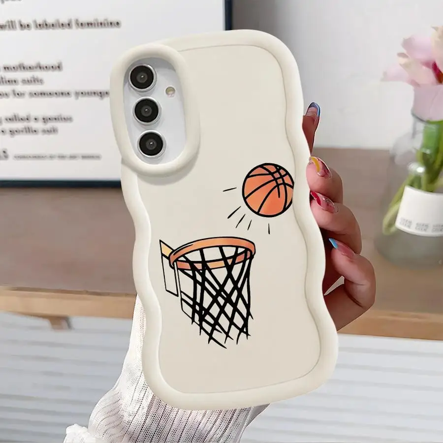 Funda de teléfono suave para Samsung Galaxy A14 A13 A33 A35 A12 A16 A36 A21s A26 A34 A11 A15 juega al baloncesto bien - imagen 4