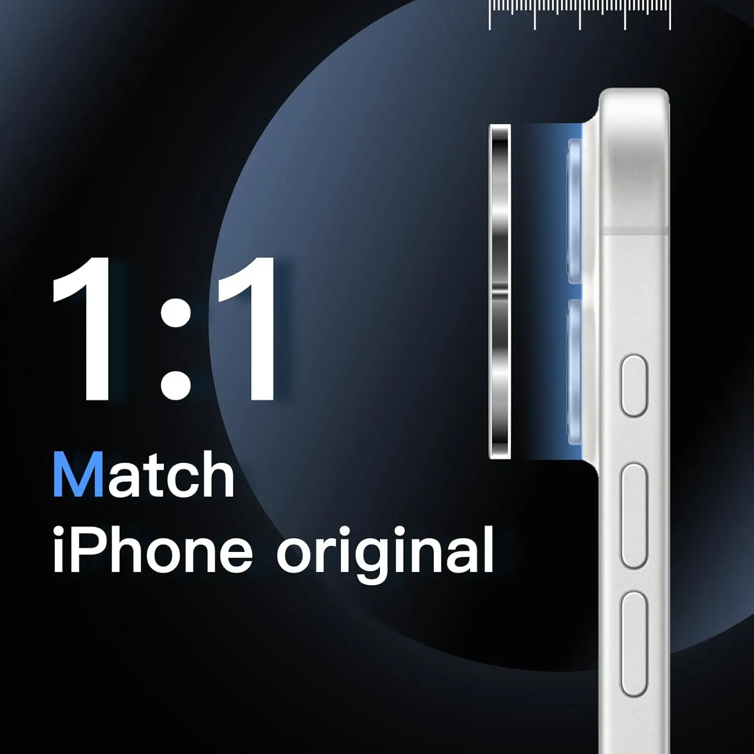 3 uds cubierta protectora de lente de cámara de vidrio templado para iPhone 17 2025 16 Plus 16Plus iPhone17 iPhone16 accesorios de protección de teléfono - imagen 4