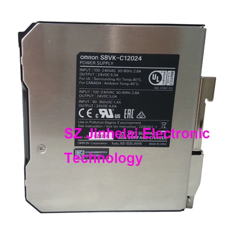 Nuevo y Original Omron Power suficiente duradero 120W 24VDC 5.0A fuente de alimentación conmutada de riel guía S8VK-C12024 G12024 T12024 - imagen 4