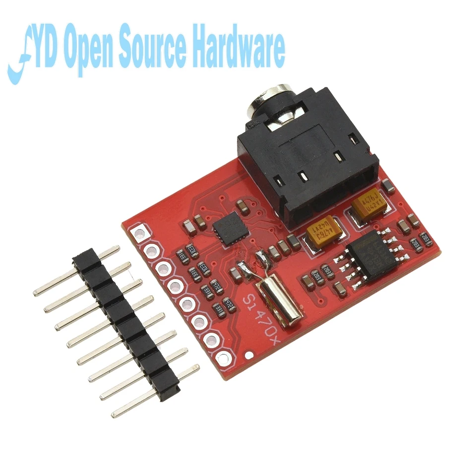CJMCU-470 Si4703 Módulo de radio FM Placa de desarrollo estéreo de sintonización automática - imagen 2