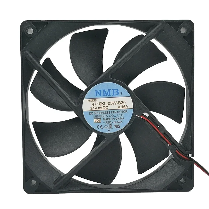 Nuevo para 4710KL-05W-B30 24V 0.16A 12025 12cm ventilador convertidor de frecuencia