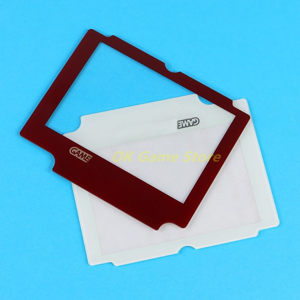 Reemplazo de cubierta de Panel de protección de lente de pantalla LCD de vidrio colorido para consola de juegos GBA SP, 1 ud. - imagen 3