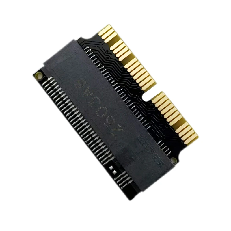 10 Uds para ordenador portátil Macbook Air Pro 2013 2014 2015 A1465 A1466 A1502 A1398 PCIEX4 M2 para NVMe PCIe M.2 para NGFF a tarjeta adaptadora SSD - imagen 4