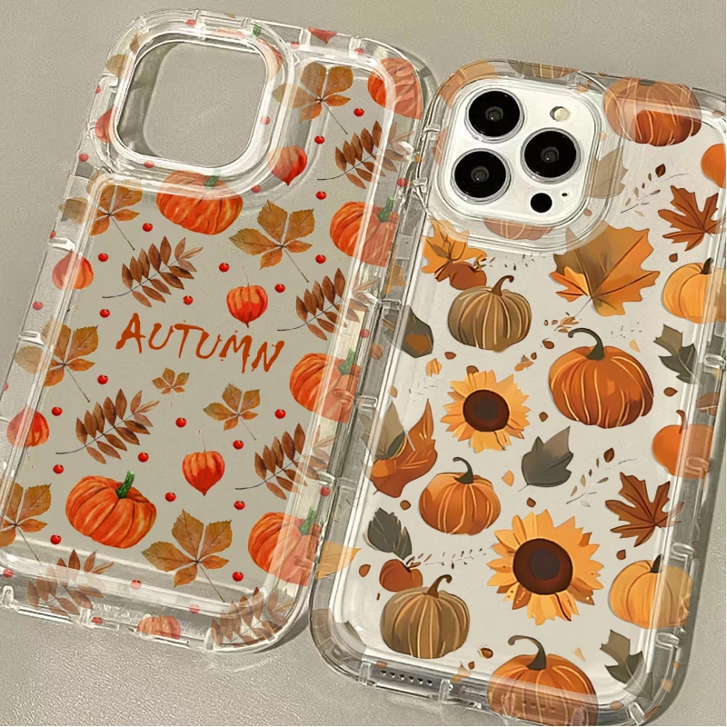 Funda con diseño de girasol y calabaza para Samsung Galaxy A05 A05S A53 A34 A24 A14 A13 A23 A33 A73 A32 A52 A52S A72