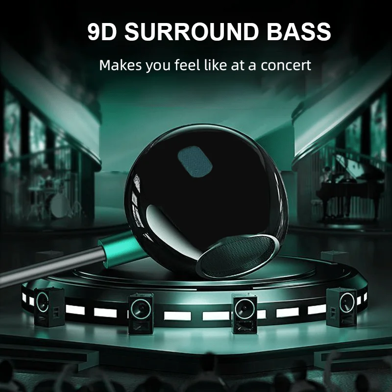 Auriculares para juegos con sonido envolvente 9D tipo C y 3,5mm, intrauditivos con cable para iphone15/16, para Samsung - imagen 3