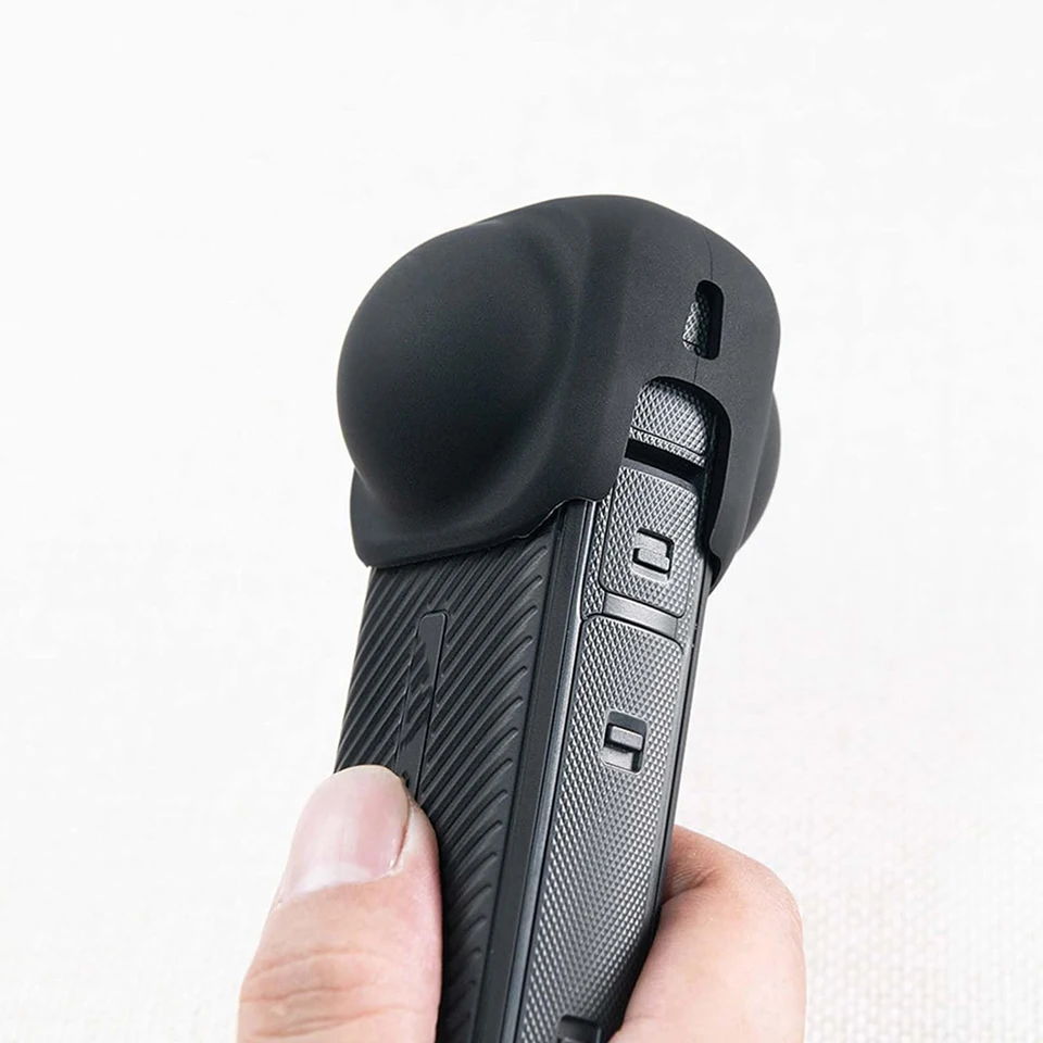 Tapa de lente de silicona para cámara Insta360 X5 X4, cubierta protectora de lente, funda protectora antiarañazos para accesorios insta360 x4/x5 - imagen 4