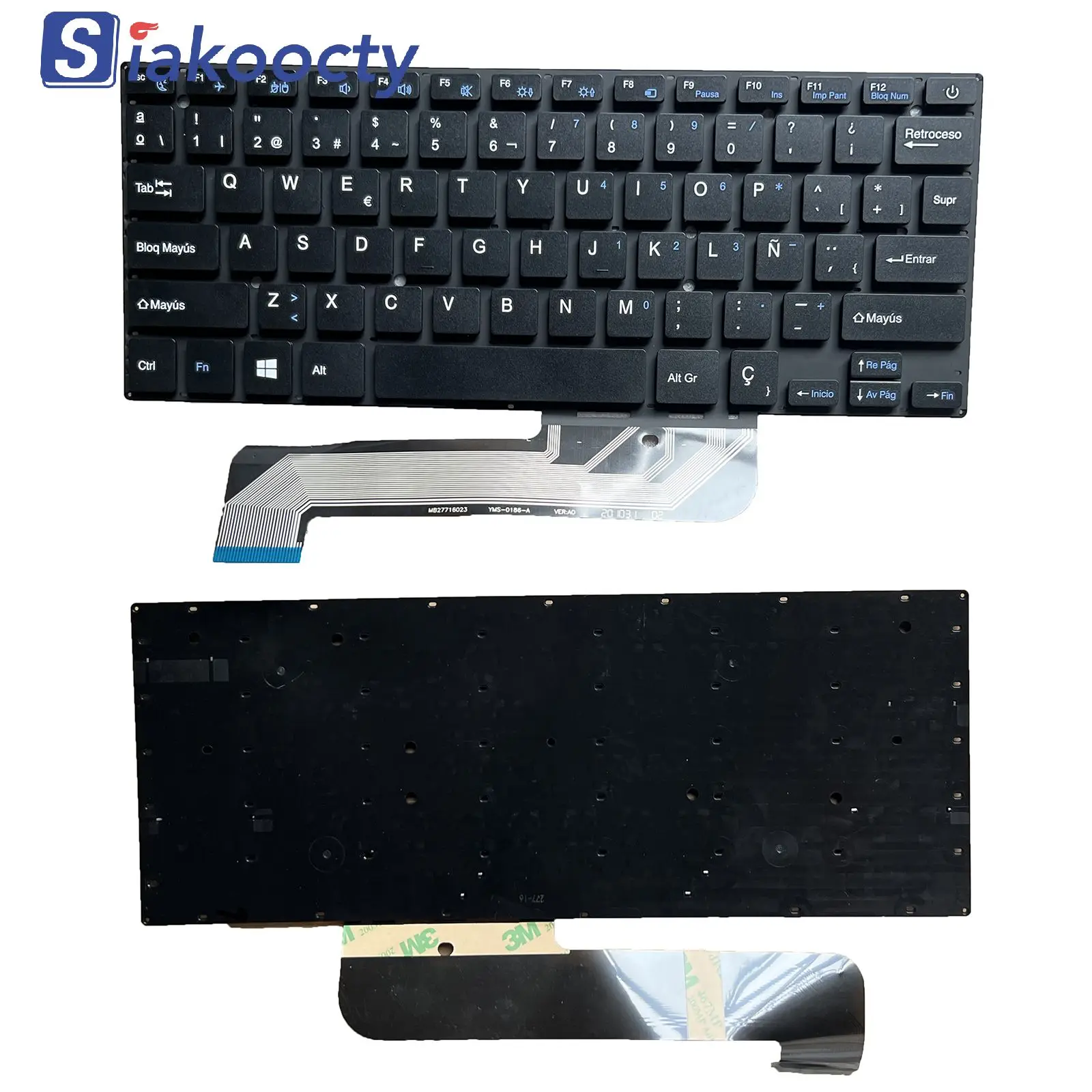 SP AXIOO-teclado MYBOOK14, CW1533, K2919, p/n: YXT 0280GG, NB92-13, nuevo
