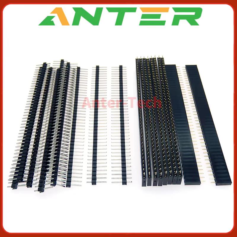 Conector Header 40 Pines 2.54mm Macho-Hembra Breakable para PCB Arduino - imagen 2