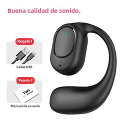 Auriculares Conducción Aire Bluetooth Gancho Oreja – Cancelación Ruido Deporte
