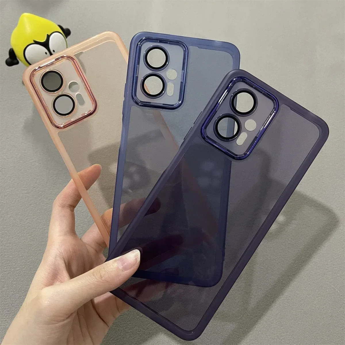 Viene con Funda de película de lente de cristal para Xiaomi Poco X4 GT X4GT 5G, Funda trasera transparente Original suave, accesorios para teléfono móvil - imagen 3