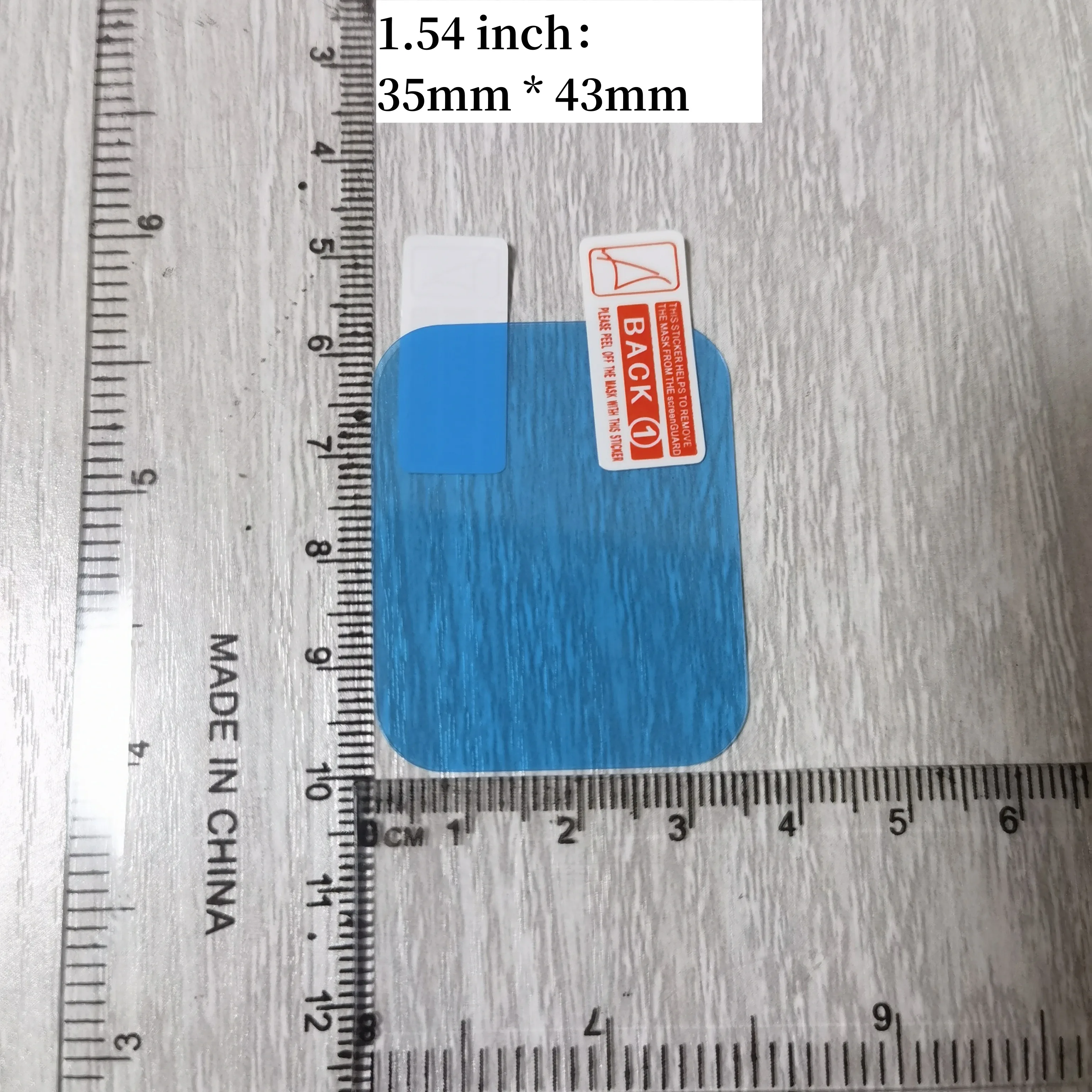 Protectores de pantalla para reloj inteligente infantil de 1,54/1,44 pulgadas, Q12, Q19, Q15, Q16, K26, K9H, T5S, T17, T36, D35, W5, T36, H1, Q90, antiarañazos. - imagen 2