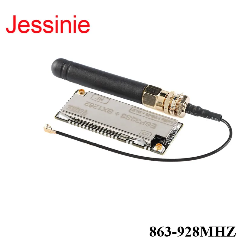 Módulo inalámbrico compatible con Bluetooth, WiFi BLE LORA, + SX1262 ESP32S3, 433-510M, 863-928MHZ, htit-wsh, ESP32-S3FN8 con antena - imagen 3