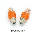 2PCS RJ45-F