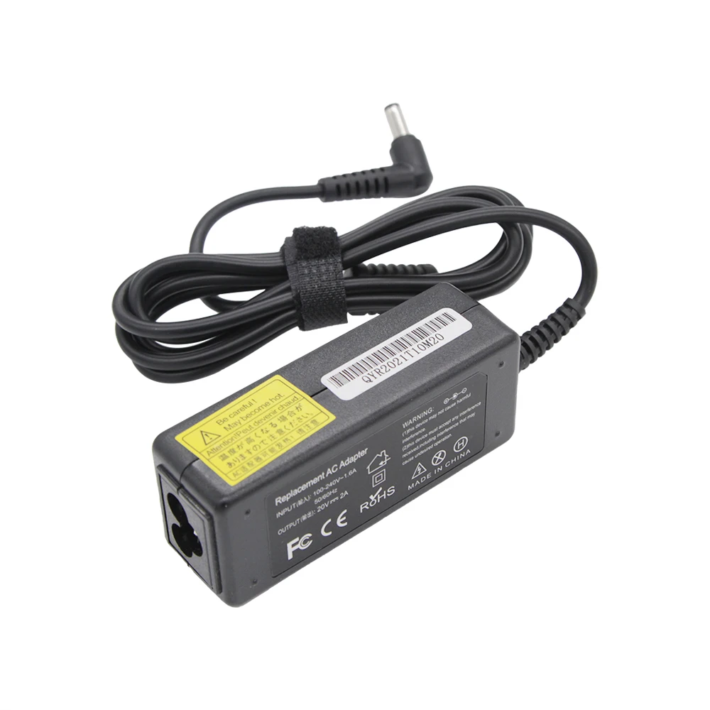 Cargador de ordenador portátil Lenovo IdeaPad S10, X110, X120, X130, U310, MSI U100, U90, U100, U110, U120, adaptador de cuaderno, 20V, 2A, 40W, 5,5x2,5mm - imagen 4