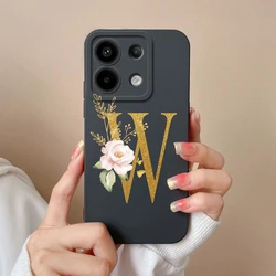 Funda Silicona Poco X6 Pro 5G – Protección Cámara Negro Rosa