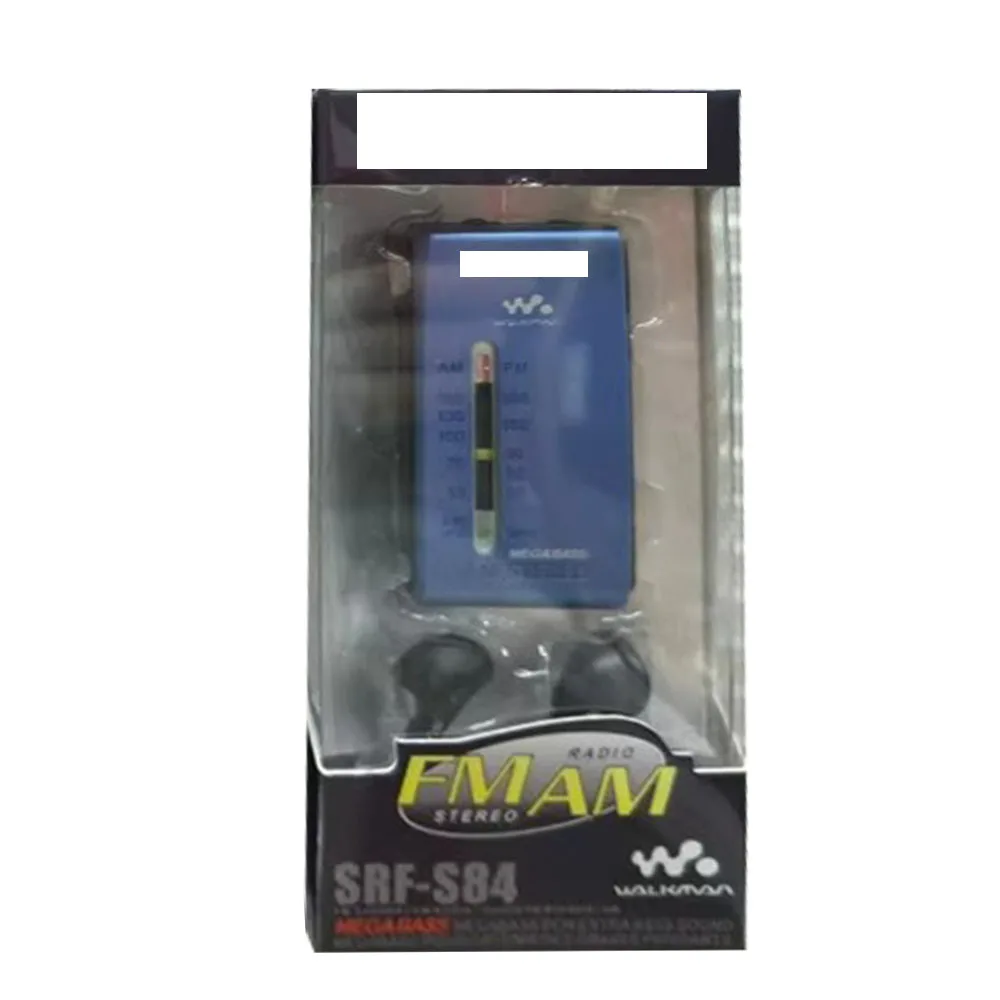 Nuevo para SONY SRF-S84 FM/AM Radio FM de dos bandas bolsillo banda Dual FM Radio súper compacta Walkman oro/azul/plata - imagen 3