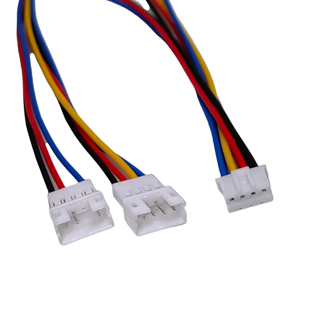 10cm PH 2,0mm GPU tarjeta gráfica ventilador de refrigeración Mini 4Pin Power Y 1 a 2 Cable de extensión