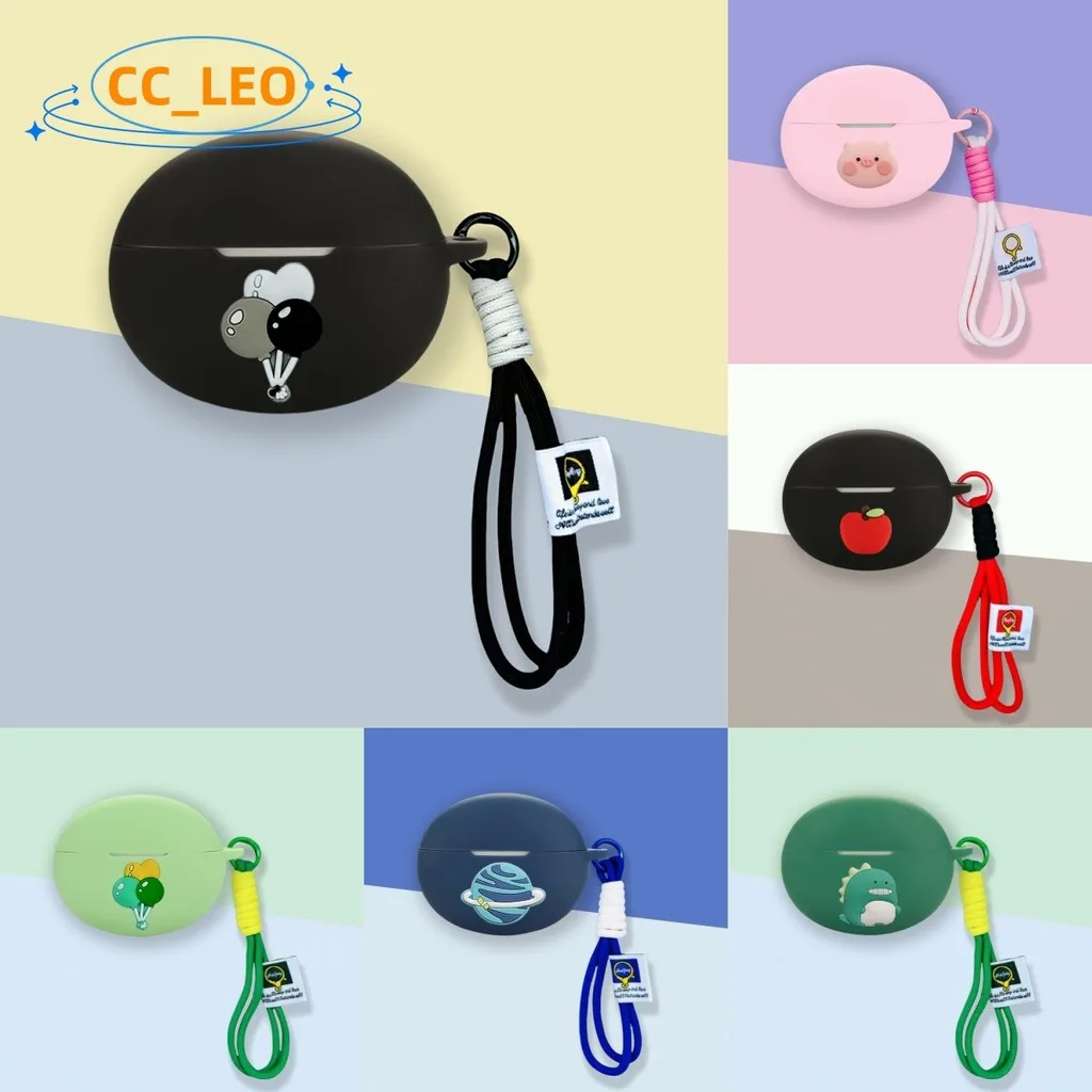 Para OnePlus Buds 4 funda bonita Shiba Inu Piggy funda suave de silicona cordón de dibujos animados adecuado para OnePlus Buds4 funda protectora