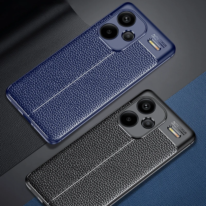 Para Redmi Note 13 Pro Plus Funda Redmi Note 13 Pro + Funda a prueba de golpes TPU Funda de cuero suave Para teléfono Redmi Note 13 Pro Plus - imagen 2