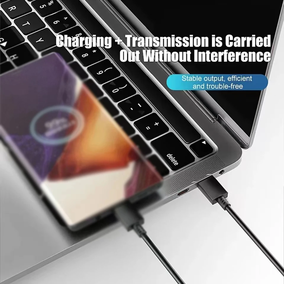 Cargador súper rápido PD USB-C de 45W para Samsung Galaxy S24 Ultra S23 S22 S21 Plus Note10 A54 A34 5A Cable de datos tipo C de carga rápida - imagen 4