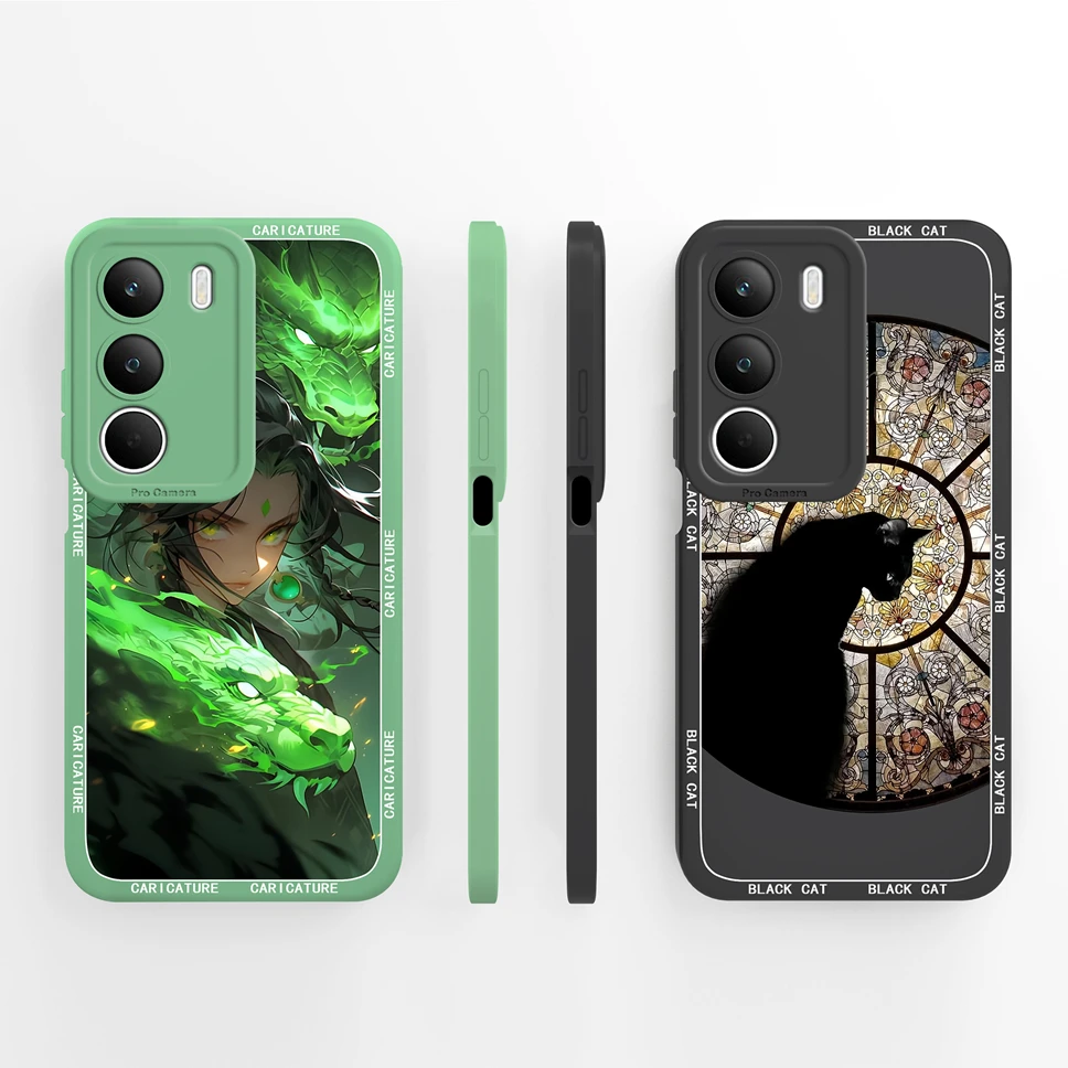 Para Realme C71 4G funda de teléfono bonita mariposa suave parachoques de silicona líquida para Realme C 71 contraportada de alta calidad - imagen 4