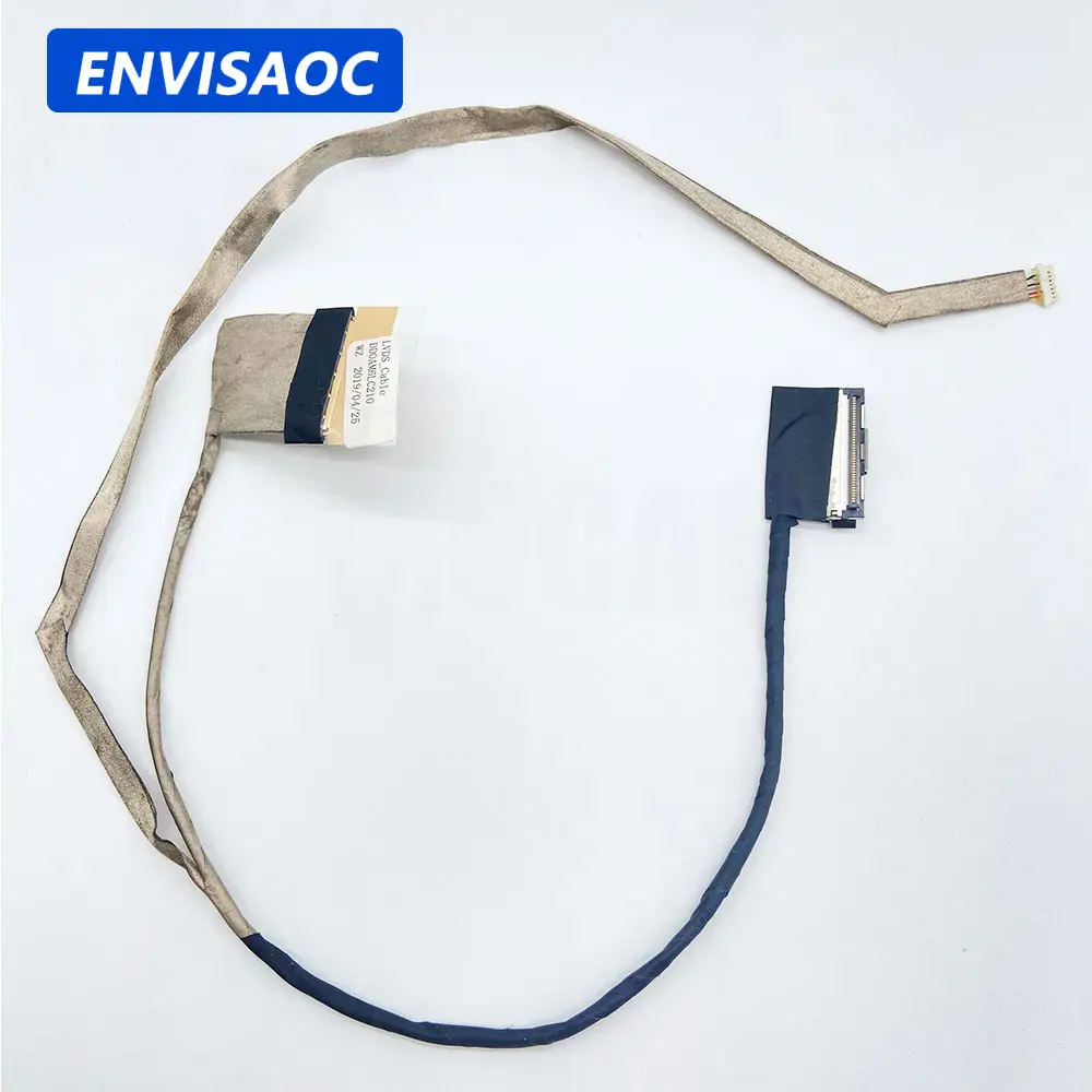 Para Dell Inspiron 15 7000 7547 7548 P41F pantalla de vídeo de ordenador portátil LCD pantalla LED cinta cámara Cable flexible DD0AM6LC210 DD0AM6LC020