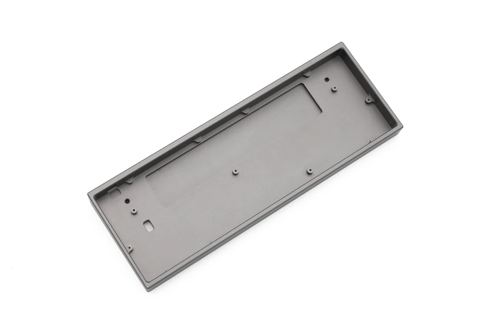 Poseidon-Funda de aluminio anodizado para teclado mecánico, carcasa de revestimiento para teclado mecánico negro, plata, gris, blanco, rojo, azul, gh60, xd60, xd64, PSD60 - imagen 3